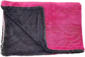 Microfiber Car Drying Towel 36"x24" – 1400 GSM Twisted Yarn, Ultra Absorbent, Scratch-Free, Machine Washable – Bonus 12"x12" Detail Towel, Pink/Gray