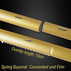 Window Cleaning Pole, Water Fed Telescopic Brush Extendable Suitable for Photovoltaic Panel Cleaning Trucks (30FT)