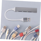 Angoily USB Extender Hub Multi-USB Port Splitter for Pc Laptop Car Gaming Keyboard Mouse Desktop