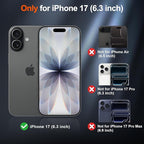 SUPFINE Magnetic for iPhone 17 Case (Compatible with MagSafe)(Military Grade Drop Protection) Translucent Matte Shockproof with Anti-Fingerprint Phone Cover 2025,Navy Blue