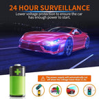 DUOYOUNG Dash Cam Hardwire Kit (12V-24V to 5V), USB C Hardwire Kit for Dash Camera with Acc Functionality, Add a Circuit Fuses, 24h Parking Monitor and Low Voltage Protection (11.5FT)