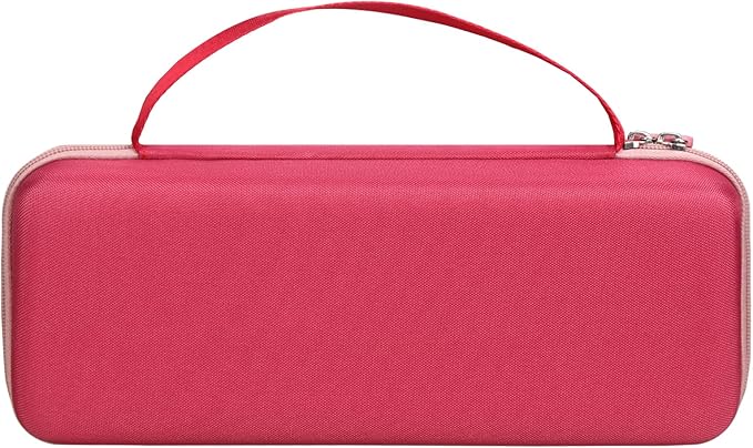 Aproca Storage Case Compatible with Fanttik Slim V8 Apex / V8 Mate / V10 Apex / V10 Mate Cordless Car Vacuum, Portable Bag for Accessories - Red (Case Only)