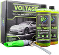 Voltage RTS Touchless Wash Kit – 2 × 32 fl oz Car Soap + Hydro Foam Cannon, EV & Sensor Safe, Ceramic Coating Safe, High-Foam Car Wash Kit for Pressure Washers