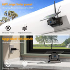 Dual RV Magnetic Wireless Backup Camera 7" HD 1080P Reverse Camera with Long Battery Life Rechargeable, Night Vision, IP69 Waterproof Back Up Camera for Cars Hitching Gooseneck Horse Trailer(CT7-2)