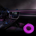 Car Interior Lights for BMW 3 Series Serie M3 E90 E91 E92 E93 F30 F31 F34 F35 F80 G20 G21 LED Car Interior Atmosphere Lamp Car Ambient Lighting Kits,Purple