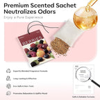 MYARO 20 Packs Cedar Cinnamon Vanilla Berries Potpourri Bag Scent Sachet for Closet Drawer Room Car Home Air Freshener Shoe Odor Elimination