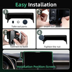 Phone Mount for Toyota Corolla (2019-2026,8" Screen) / Corolla Hatchback (19-26) / Corolla Cross (2022-2026), 15W Wireless Charger, Magnetic Phone Holder, 360° Adjustable, with Storage Box, 2023 2024