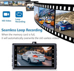 X18 4K Dual Dash Cam Front and Rear, Free 64GB Card Support 256G Max, 5.8G WiFi - up to 20MB/s Fastest Download Speed with App, 4K 2160P/FHD Dash Camera, 3" IPS, G-Sensor,24H Parking Mode