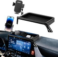 Car Phone Holder Fit for Toyota Highlander 2020-2025 w/Dash Tray Storge Box Organizer-Cell Phone Mount for Highlander Accessories 8 inch Touch Screen 360 Degree Rotation (NOT FIT 12.3 inch)