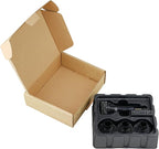 K234 Wheel Hub Resurfacing Kit, Brake Surface and Stud Cleaner, 1/4-Inch Hex Drive, 4 Pads