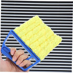 Ipetboom 8pcs Blinds Cleaner Duster Tool Compact Window Blinds Cleaning Brush Washable Duster for Air Conditioner Vents Efficient Dust Removal for Tight Spaces Lightweight Design