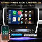 Car Stereo for Toyota Camry 2015 2016 2017 Radio, Wireless Carplay Android Auto,10.1inch IPS Touch Screen for Camry Headunit with Mirrorlink FM RDS DSP GPS WiFi Bluetooth Backup Camera(2G+32G)