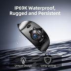 eRapta RV Backup Camera Wireless System for Furrion with 5-Inch Monitor 1080P, 1 Rear Camera, Wide-View, Video Recording, IR Night Vision, IP69 Waterproof, Plug and Play for Camper -AY5