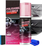 Car Interior Cleaner, 100ml Deep Cleaning Vehicle Detailer Spray, Car Interior Cleaner Spray, for Fading, Cracking, Aging, Armrest Boxes, Center Console, Leather Seat, Dashboard, Trim