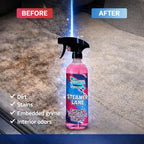 Winter White Steamer Lane Carpet & Upholstery Cleaner – Car Interior Fabric Cleaner for Seats, Carpet, Floor Mats & Upholstery – Auto Detailing Stain Remover Spray – Professional Interior Cleaner 16oz