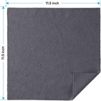HOMEXCEL Grey Microfiber Cleaning Cloths, 20 Pack Cleaning Rags - Lint Free & Scratch-Free Microfiber Towels for Cars, House & Kitchen, Absorbent Cleaning Towels, 11.5 x 11.5 Inch