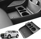 SKTU for 2023 2024 2025 Hyundai Palisade Center Console Organizer 2023-2025 Palisade Under Center Console Tray 2024 Palisade Armrest Box Hyundai Palisade 2024 2025 Accessories (Lower Organizer)
