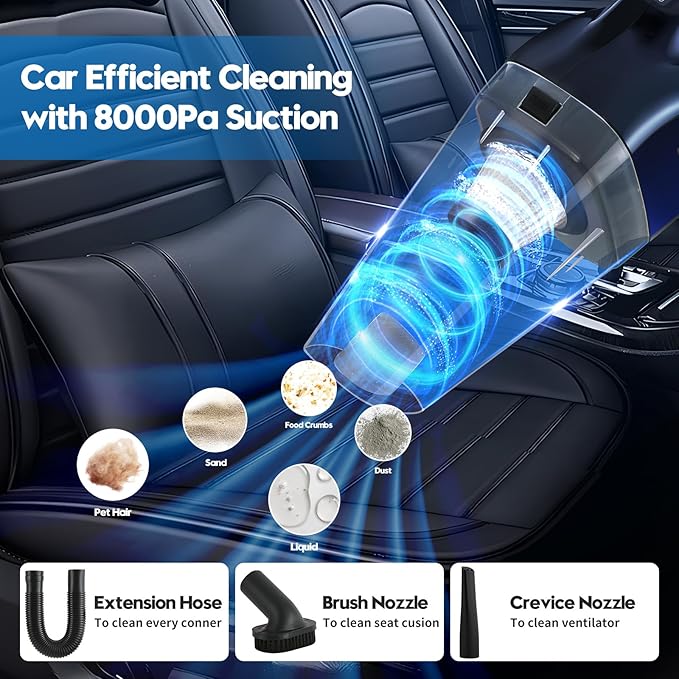 Qydipclin 38PcsB Car Detailing Kit, Car Detailing Brush Set, Car Wash Cleaning Kit, Car Detailing Brushes, Professional Car Care Kit for Interior Exterior Wheels, Blue