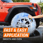 Armor All Wheel and Tire Cleaner and Tire Shine Kit, Heavy Duty Car Wheel Cleaner, Extreme Tire Shine Spray and Wash Brush - 3 Count