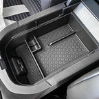 EDBETOS Center Console Organizer Tray Compatible with Toyota RAV4 2019 2020 2021 2022 2023 2024 2025 and 2021-2025 RAV4 Prime Accessories Armrest Secondary Storage Box (Black Trim)
