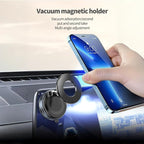 Vacuum Magnetic Car Phone Holder for Your Car, 360° Adjustable Car Phone Mount, Foldable Car Mount, for Magsafe Dashboard Car Bracket Stand for iPhone & Android