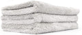 The Rag Company - Eagle Edgeless 500 (3-Pack) Professional Korean 70/30 Blend Super Plush Microfiber Detailing Towels, 500GSM, 16in x 24in, Ice Grey