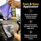 Resist Graphene Spray Coating - UV Ceramic Coating for Cars - Advanced 2-in-1 Hybrid Formula for Incredibly Slick, Glossy Finish - Graphene Ceramic Coating Protection for Car, Boat, RV (16oz (2 Pack))