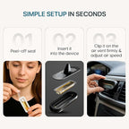 Luxury Car Air Freshener - Aesthetic Car Accessories - Twilight (Pine & Eucalyptus) - REACH & CA Prop 65 Compliant - Formulated Without Phthalates & Benzene - Premium New Car Gift