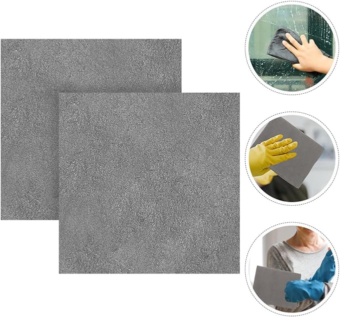 2pcs Car Wash Towels 30x30cm Super Absorbent Microfiber Cloth for Car Detailing and Interior Cleaning, Lint-Free Drying Towels for Vehicle Care