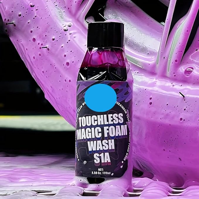 Exterior Car Cleaner - 11x4.5x4.5cm Fast-Dissolving Grease Remover, Powerful Foaming Wash Soap, Scratch-Free Auto Shine Formula | Vehicle Exterior Cleaning Liquid for Sedan SUV RV Truck Windshield Doo