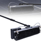Solar Panel Cleaning Tools - Electric Cleaning Machine with Telescopic Pole for Efficient Solar Photovoltaic Panel Maintenance in Office Buildings & Gardens,7.5m/25ft