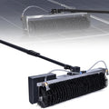 Solar Panel Cleaning Tools - Electric Cleaning Machine with Telescopic Pole for Efficient Solar Photovoltaic Panel Maintenance in Office Buildings & Gardens,5.5m/18ft
