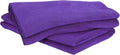 HARFINGTON 2 Pack Microfiber Cleaning Cloth, 71" x 24" Multi-Functional Cleaning Towels Reusable Absorbent Rags for Car Wash Kitchen Household Window Clean, Purple