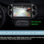 License Plate Frame Backup Camera Night Vision Car Rear View Camera with 8 Bright LEDs 170° Viewing Angle Waterproof Backup Camera Vehicle Universal Reversing Assist Security