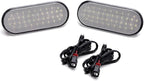 iJDMTOY Super Bright 36-LED Direct Fit LED Truck Bed Light Assemblies w/ (2) 5ft Extension Jumper Power Cord Wirings Compatible With Ford 2015-up F150, 2017-up Raptor or F250 F350 Super Duty