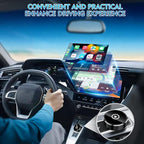 Wireless CarPlay Adapter, 2-in-1 Mini CarPlay & Android Auto Wireless Adapter, Plug & Play, Auto Connect, Car Accessories, Car Play Dongle Compatible with iPhone & Android