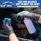 AUTODECO 24Pcs Car Clay Bars Auto Detailing Clay Bar Kit with Car Cleaning Brushes, Include Spray Bottle, Micro Fiber Towel and Brushes for Car Detailing Damage Free Cleaning