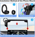Car Phone Holder for 2026 2025 2024 2023 Honda HR-V/2026 2025 2024 2023 Honda CR-V 7/9-inch Screen, Cell Phone Mount Compatible with MagSafe