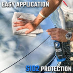 ExoForma Ceramic Detailer - SiO2 Ceramic Spray Wax Sealant, Delivers High Gloss, Superior Durable Protection & Hydrophobic Action - Extends Coating Lifespan - For Cars, Boats, ATVs & RVs, 128 oz