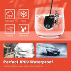 AHD 720P/1080P Rear View Camera for Car, HD Night Vision Car Backup Camera 170° Wide Angle, IP69 Waterproof Reverse Camera for Car GM Pickup Mini-Trucks SUV Mini-RV