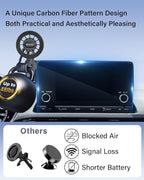 Magnets Phone Mount for Mazda 3 2014-2016/CX-3 2016-2021/MX-5 MX5 Miata 2016-2023 Accessories 7-Inch Screen Fixed Clip, Cell Phone Base Automobile Cradles Magnetic Phone Holder Compatible with MagSafe