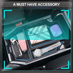 CDEFG 2023-2026 Accord Center Console Accessory Organizer for 2023 2024 2025 2026 Accord 11th Gen (Sport EX-L Sport-L Touring LX EX) Console Armrest Storage Box Accord Hybrid Accessories (Blue)