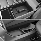 SKTU 2-Pack for 2024 2025 2026 Chevy Traverse Center Console Organizer for 2024 2025 2026 Chevy Traverse Console Tray 2024 2025 2026 Chevy Traverse Accessories Lower Console Tray
