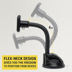 Scosche MXWDL Magnetic Cell Phone Holders for Your Car Dash/Windshield, Suction Cup Phone Holder Car Mount with Extra Strong Magnet, Thick Metal Plate Compatible with iPhone, Samsung and More, 2 Pack