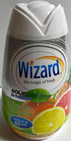 Wizard The Magic of Fresh gel Air Freshener, solid air freshener 7.8 oz Tropical citrus (Pack of 6)