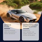 10.58 Fl Oz Nano-Quick Ceramic Coating Pro,Nano Quick Coat,Revolutionary Nano Spray For Car Detailing,Quick Effect Coating Agent For Car,Deep Gloss Shine Long-Lasting Polish