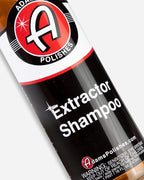 Adam's Carpet Extractor Shampoo (16oz) - Best Vehicle Carpet Detailing Shampoo, Safe Car Flooring Wash For Heated Carpet Extractor, Powerful Auto Floor Cleaning Soap - Low Foam, Citrus Scent