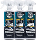 Chemical Guys ShineLogic Tire Shine 3-Pack, Deep Wet Black Shine, Safe for Cars, Trucks, Motorcycles, RVs & More, (3-20 fl oz) - TVD1202003