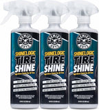 Chemical Guys ShineLogic Tire Shine 3-Pack, Deep Wet Black Shine, Safe for Cars, Trucks, Motorcycles, RVs & More, (3-20 fl oz) - TVD1202003