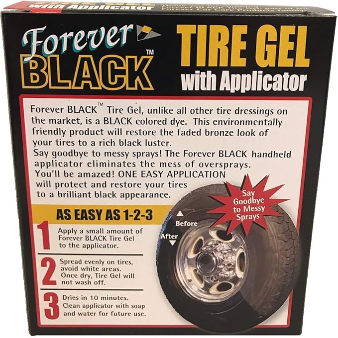 FB810 Black Tire Gel and Foam Applicator